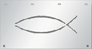 VU190031 - ANTI-SAIL PANELS - FISH - 15""X24"" - PR
